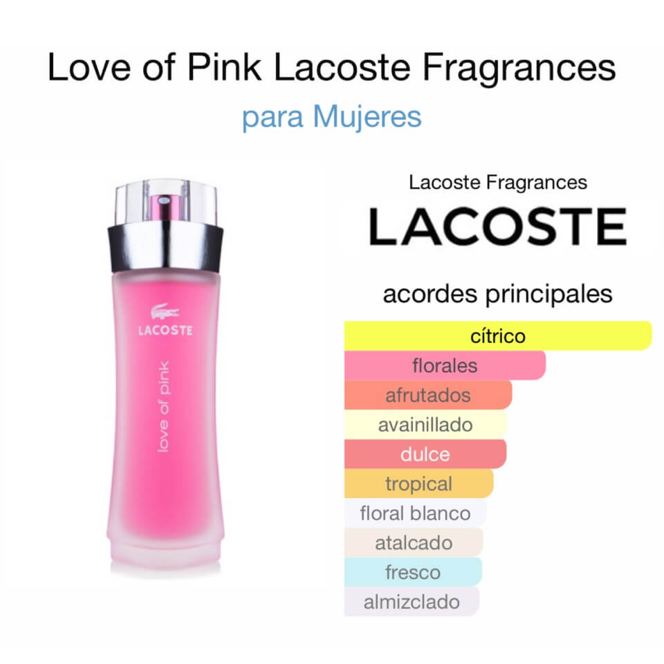 Lacoste Love of Pink 90 ml - Imagen 2