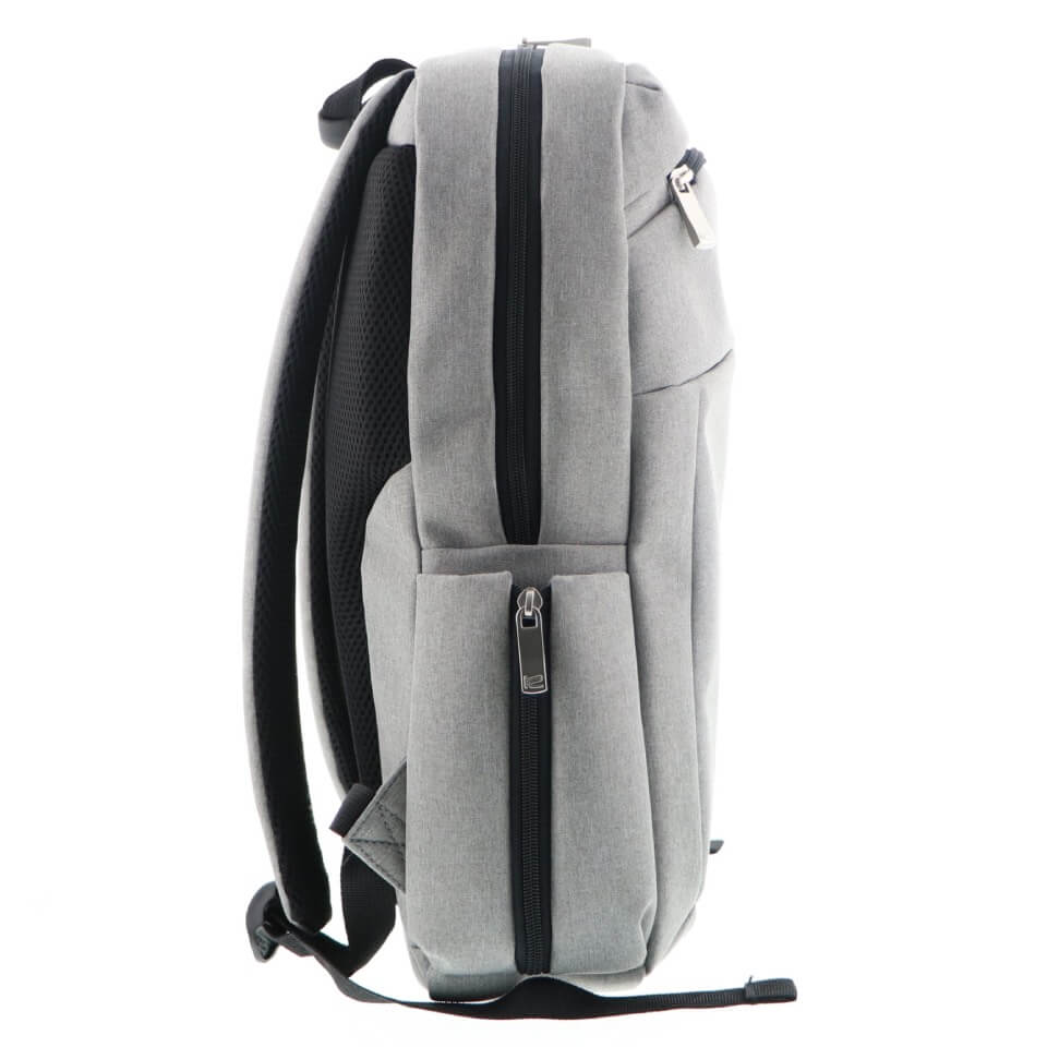 Klip Xtreme Indigo Mochila para laptop 15.6" - Gris Claro - Imagen 2