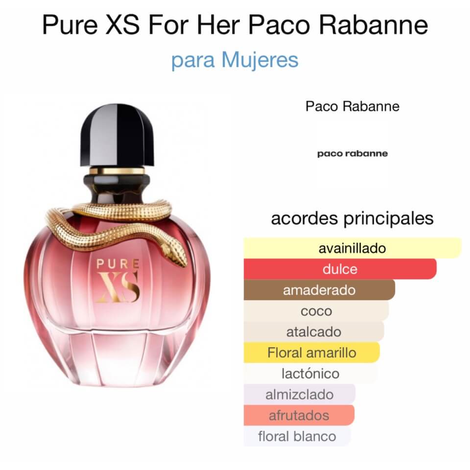 Paco Rabanne Pure XS For Her Eau de Parfum 80 ml - Imagen 2