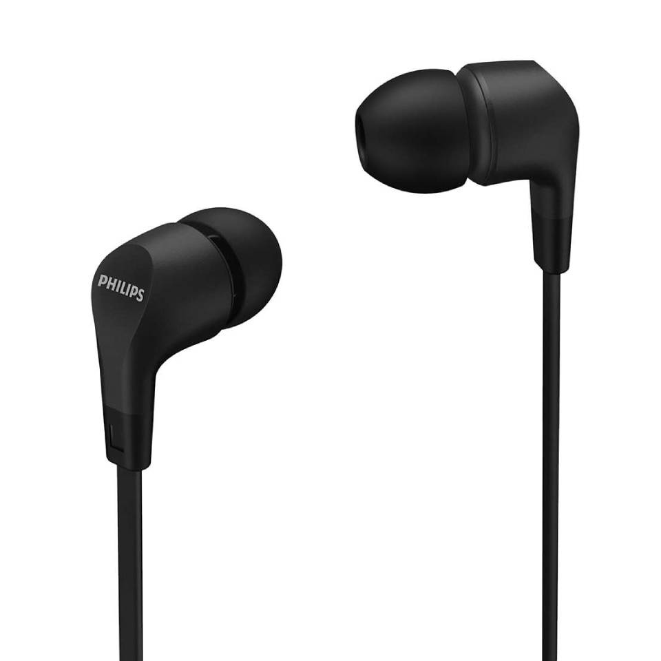 Philips Audífonos Intrauditivos TAE1105BK con Micrófono - Negro - Imagen 2