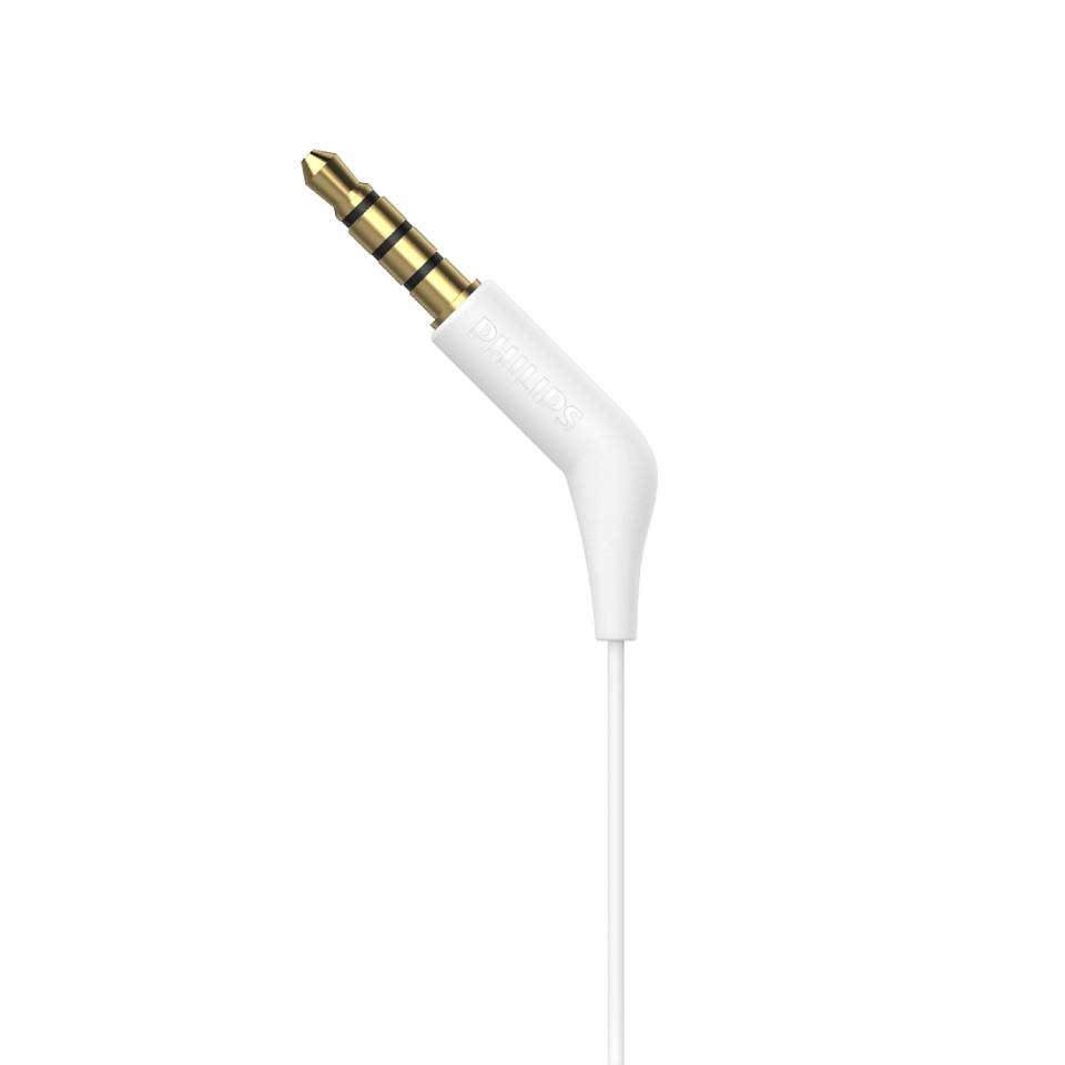 Philips Audífonos Intrauditivos TAE1105WT con Micrófono - Blanco - Imagen 5
