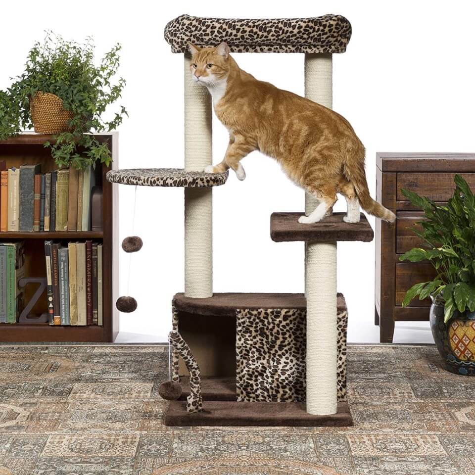 Prevue Pet Mueble para gato Leopard Lounge - Imagen 2