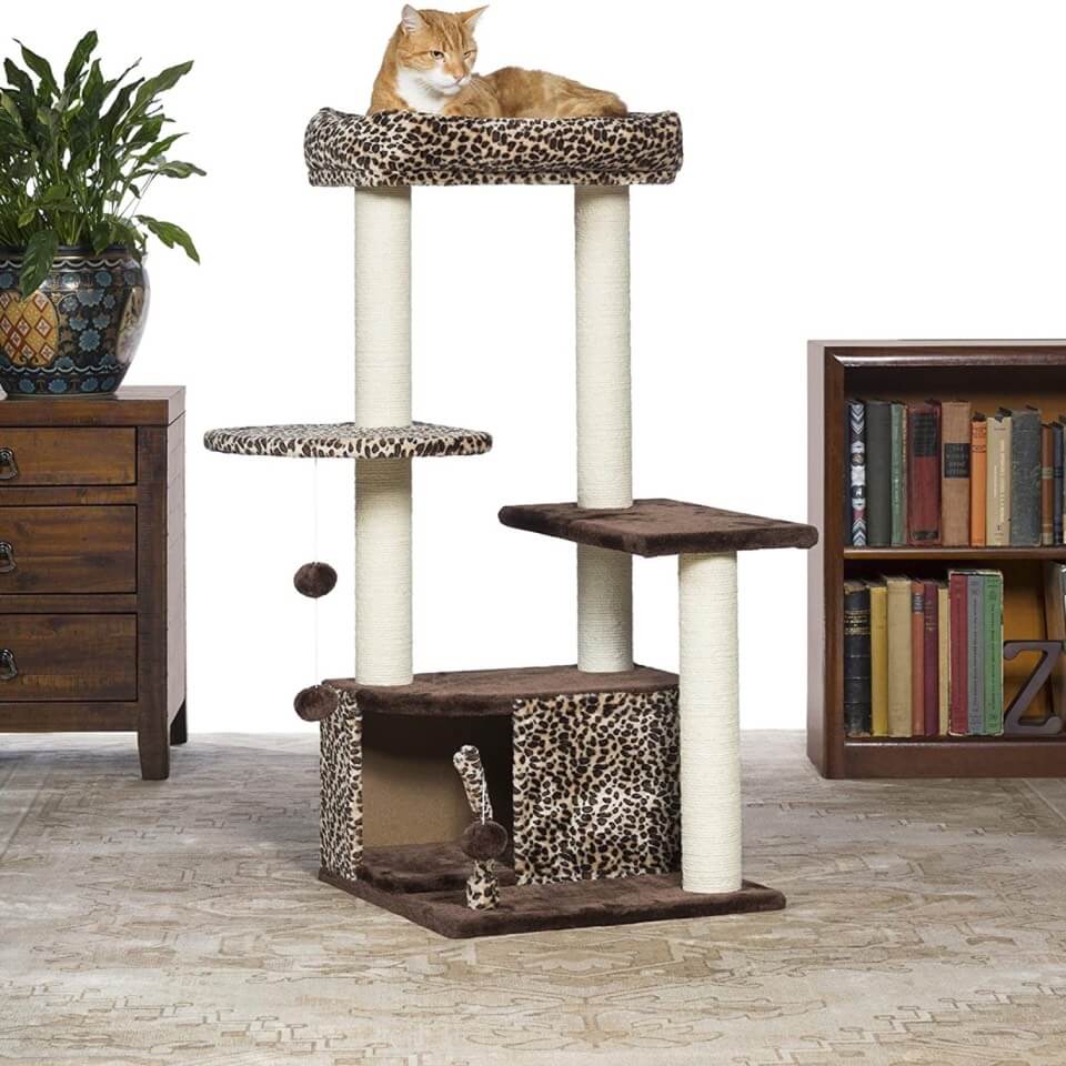 Prevue Pet Mueble para gato Leopard Lounge - Imagen 3
