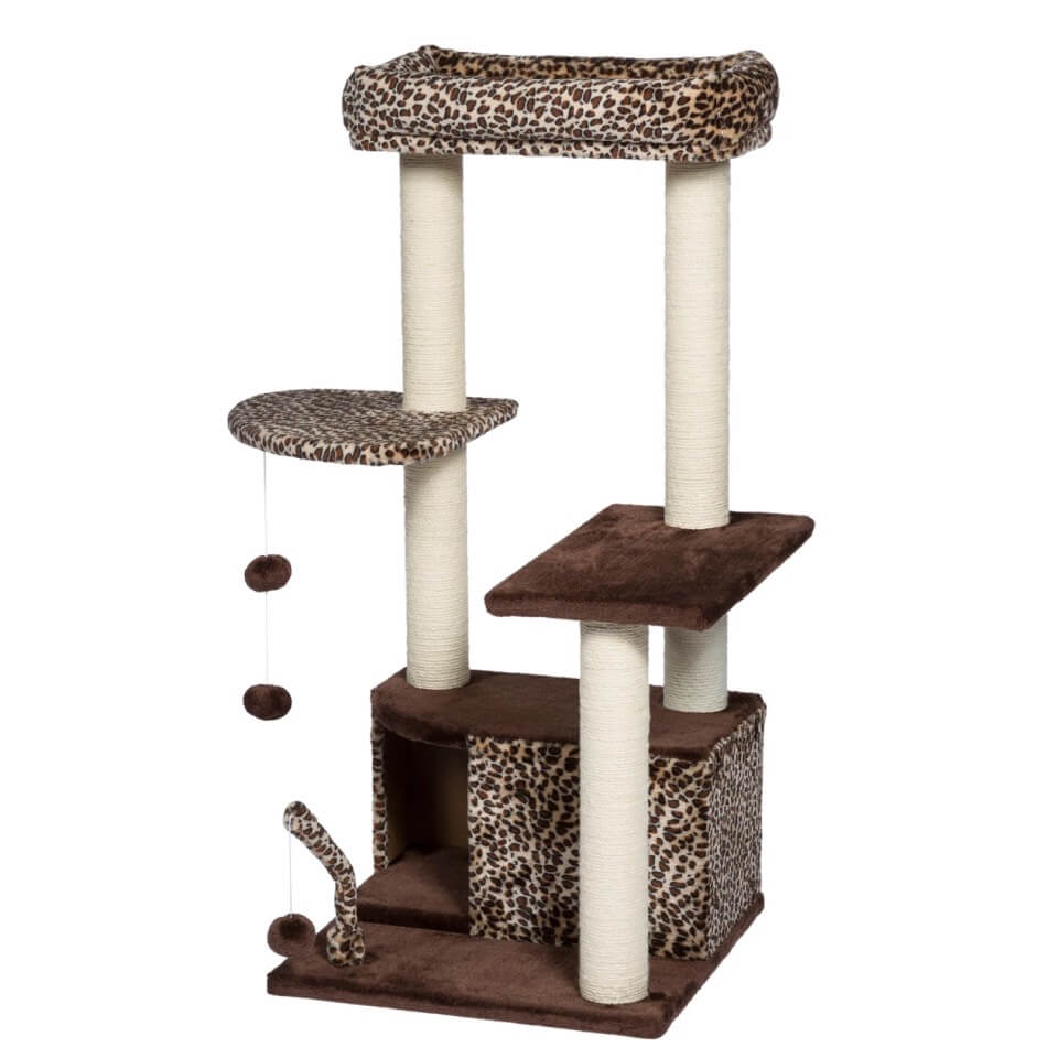 Prevue Pet Mueble para gato Leopard Lounge