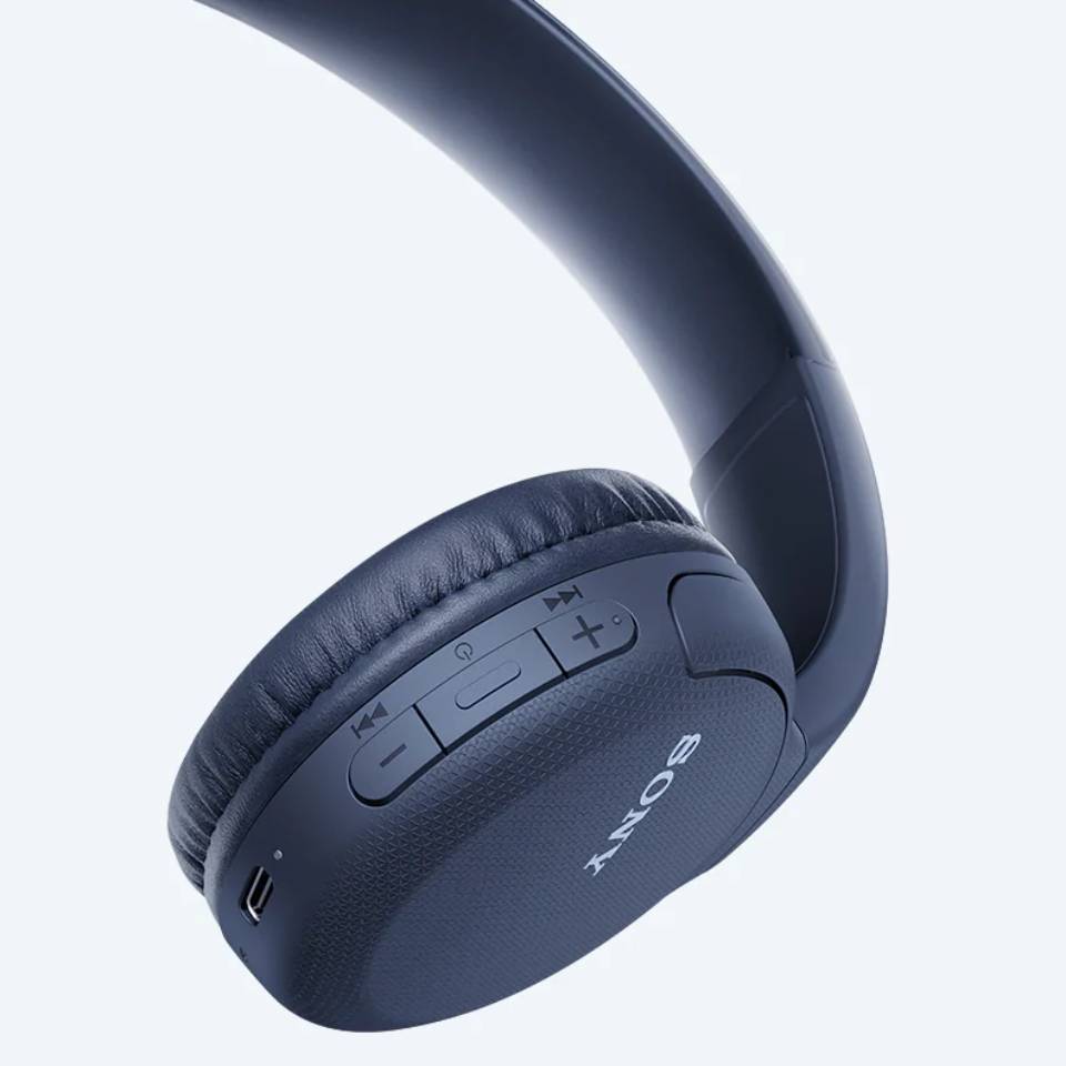 Sony Audífonos Inalámbricos de Diadema WH-CH510 - Azul - Imagen 4