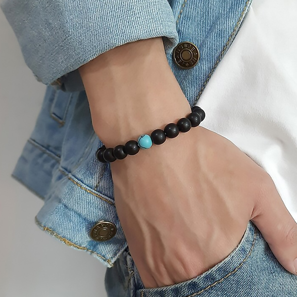 Duo Pulseras Unisex Piedras Naturales - Imagen 5