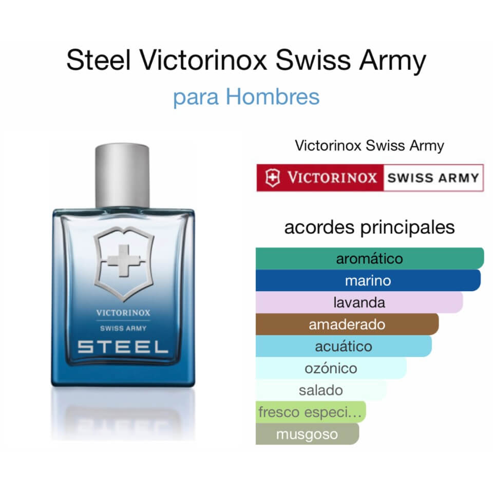Victorinox Swiss Army Steel 100 ml - Imagen 2