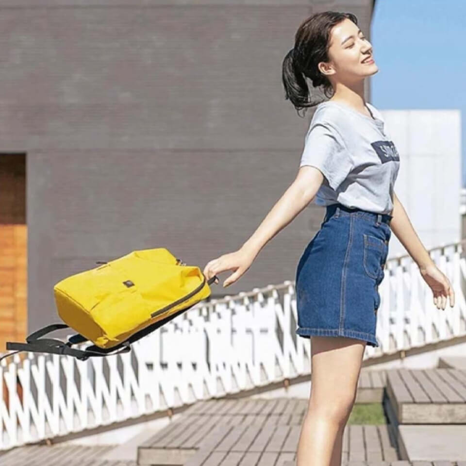 Xiaomi Mochila Mi Casual Daypack 10 L - Amarilla - Imagen 5