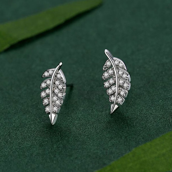 Aretes Hojas Luminosas - Imagen 3