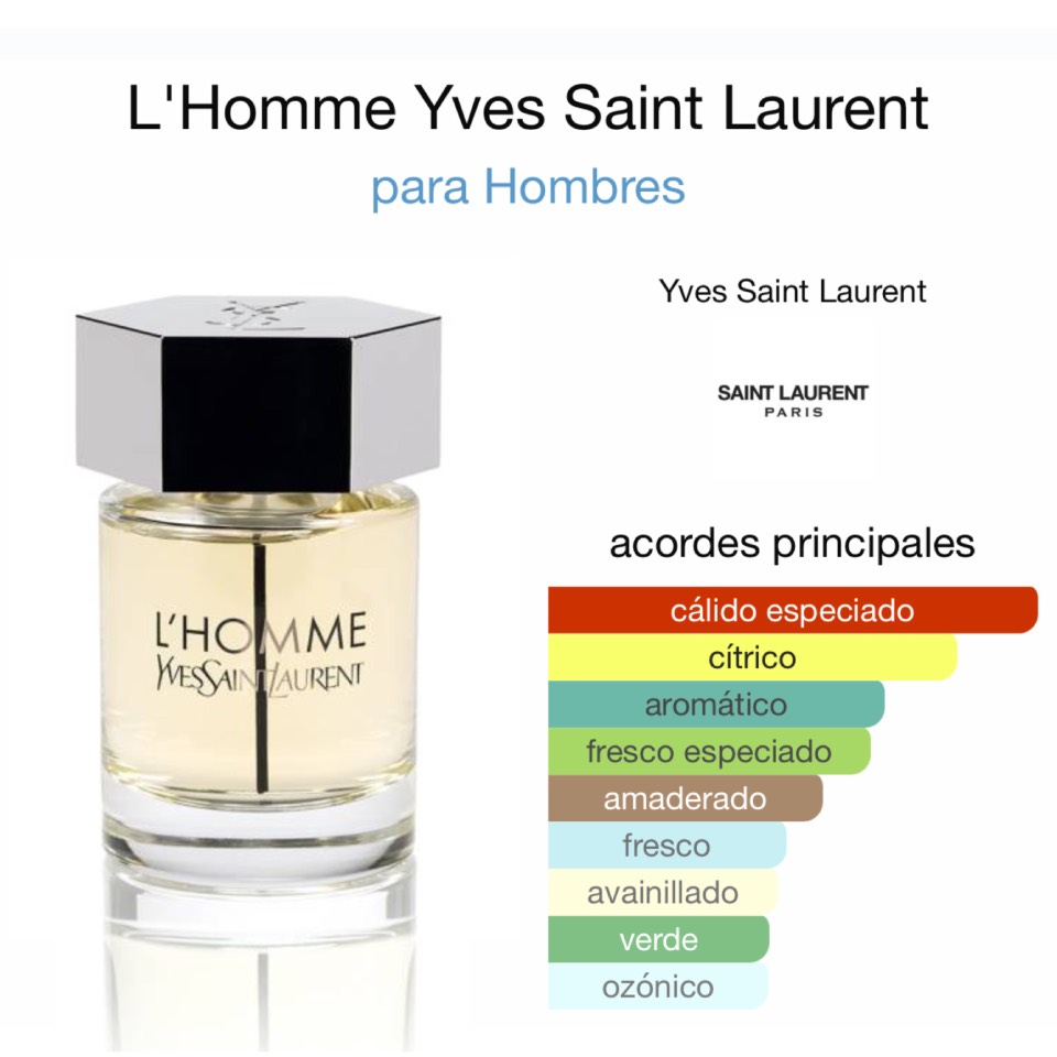 Yves Saint Laurent L'Homme 100 ml - Imagen 2