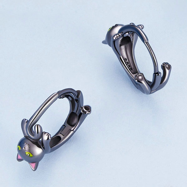 Aretes Gatito Mimado - Imagen 3