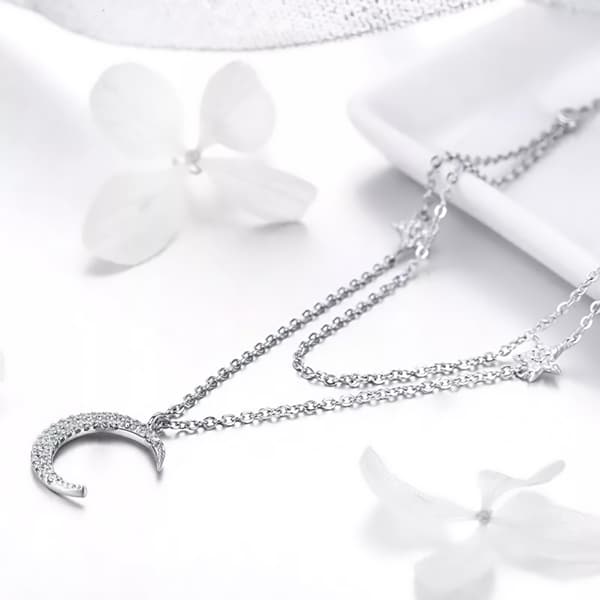 Collar Luna Brillante - Imagen 2