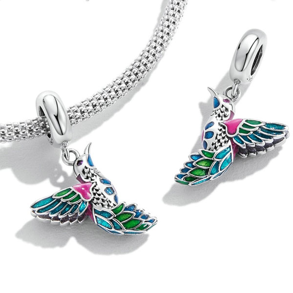 Charm Colibrí Multicolor - Imagen 2