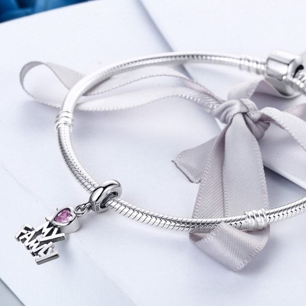 Charm Colgante Amo a mi Familia - Imagen 3