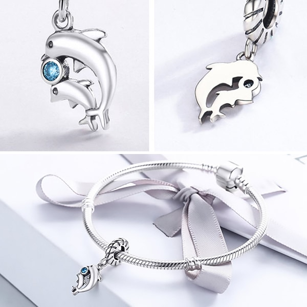 Charm Colgante Delfines - Imagen 3