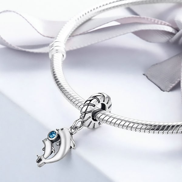 Charm Colgante Delfines - Imagen 2