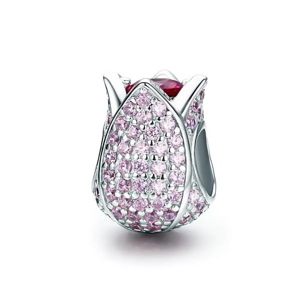 Charm Tulipán Rosa
