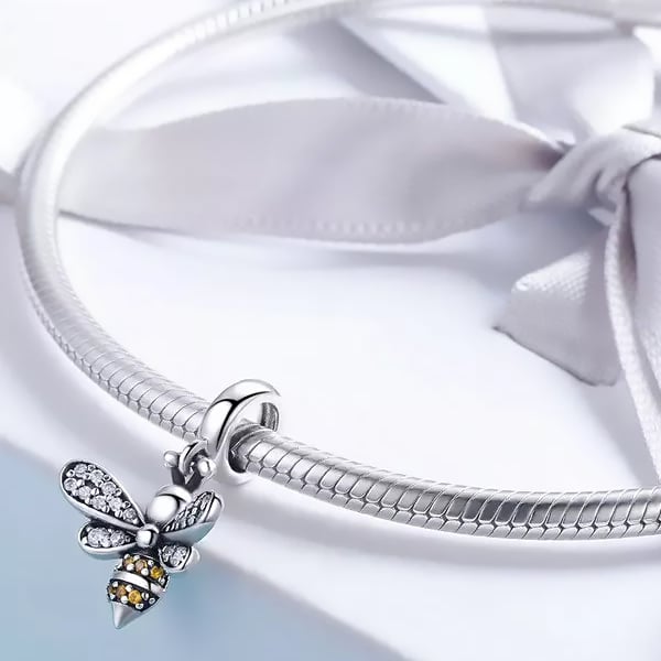 Charm colgante Abejita Brillante - Imagen 2