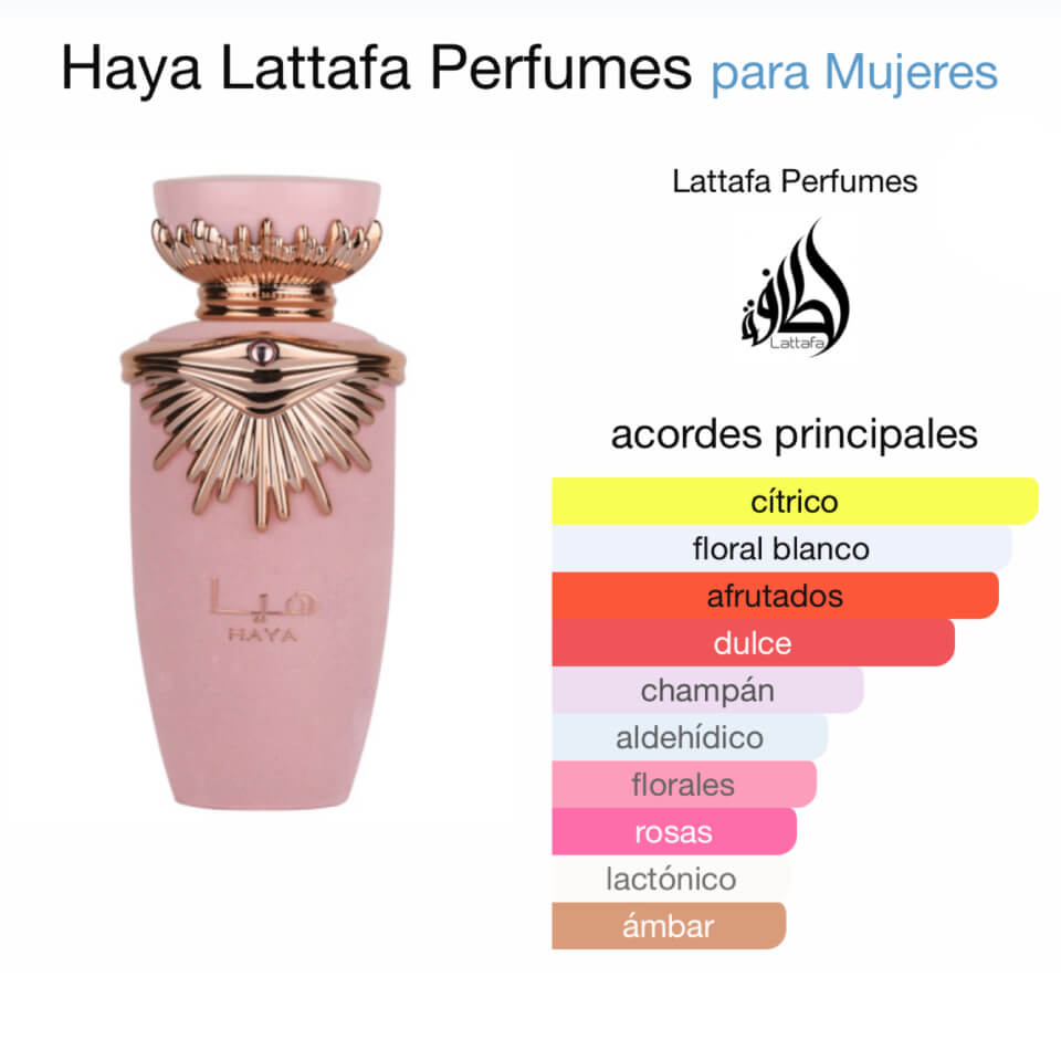 Lattafa Haya Eau de Parfum 100 ml - Imagen 2