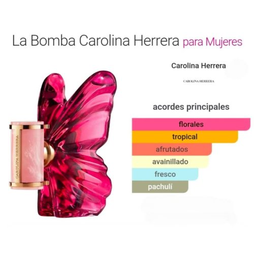 Carolina Herrera La Bomba perfume para mujer 80ml EDP 2