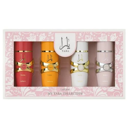 Estuche Lattafa Yara 4 perfumes